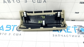 Накладка передней панели левая Mazda 6 18-21 кожа бежевая
