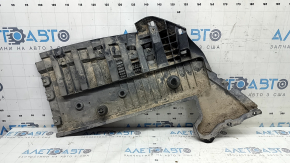 Защита переднего бампера Ford Fusion mk5 17-20 правая, потерта