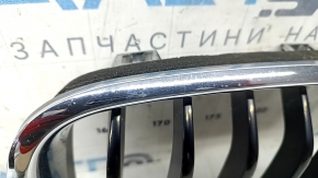 Решетка радиатора grill левая BMW 3 F30 4d 12-18 sport line, песок
