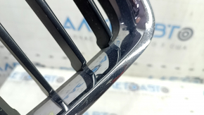 Решетка радиатора grill правая BMW 3 F30 4d 12-18 sport line, песок, надлом крепления