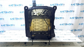 Пассажирское сиденье Nissan Leaf 13-13 без airbag, механичическое, подогрев, ткань черная