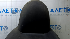 Пассажирское сиденье Nissan Versa 12-15 usa без airbag, механическое, ткань черная, под чистку