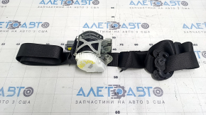 Пассажирский ремень безопасности BMW 3 F30 4d 15-18 черный, с пиропатроном, стрельнувший, сломано крепление