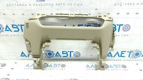Ornamente panou frontal Mazda 6 18, centru inferior, bej, plastic alb