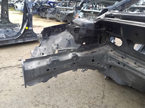 Четверть передняя правая Ford Fusion mk5 17-20 на кузове, с кронштейном, черная