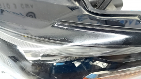 Фара передняя левая в сборе Mazda 6 18-21 usa LED без AFS, полез лак, под полировку, царапина