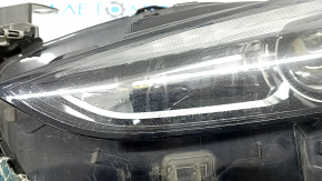 Фара передняя левая в сборе Mazda 6 18-21 usa LED без AFS, полез лак, под полировку, царапина