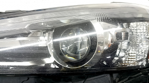 Фара передняя левая в сборе Mazda 6 18-21 usa LED без AFS, полез лак, под полировку, царапина