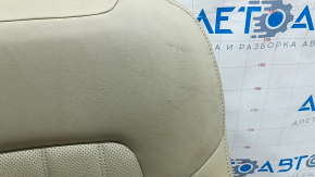 Пассажирское сиденье Mazda 6 18-21 без airbag, механическое, кожа бежевая, перфорация, с подогревом, под чистку