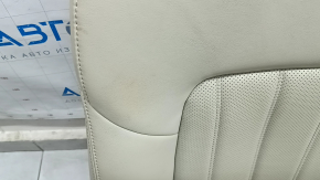 Пассажирское сиденье Mazda 6 18-21 без airbag, механическое, кожа бежевая, перфорация, с подогревом, под чистку