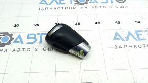 Ручка АКПП Mazda 6 14-21 кожа черная, царапины