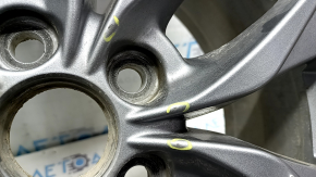 Диск колесный R17 x 7J ET40 Toyota Sienna 21-26 Dicastal легкая бордюрка, после ремонта
