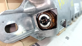 Подушка безопасности airbag коленная пассажирская правая BMW 5 F10 11-16 бежевая Venetobeige, царапина, ржавый пиропатрон