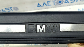 Ornamente prag ușă față dreapta BMW 5 F10 11-16, fixare frână