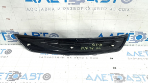 Накладка порога внешняя задняя левая BMW 5 F10 11-16 черная, царапины