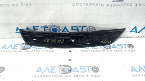 Ornament prag exterior spate dreapta negru pentru BMW Seria 5 F10 11-16, suport defect