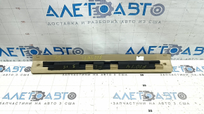 Ornamente prag interior față stânga BMW 5 F10 11-16 bej Venetobeige