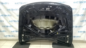 Капот голый BMW 3 F30 12-18 сталь, черный 475, царапины, песок