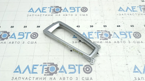 Накладка шифтера BMW 5 F10 11-16 малая, хром, тычки