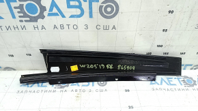 Накладка двери боковая задняя правая Mercedes C-class W205 15-21 передняя, царапины