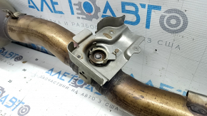 Выпускная трасса средняя часть с катализатором Mazda 6 18-21 2.5 под отключаемые цилиндры, с заслонкой