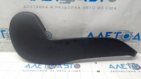 Накладка боковая водительского сидения правая Tesla Model X 16-21 черная, царапины, сломано крепление