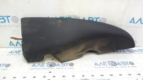 Ornamente laterale dreapta pentru scaunele spate Mercedes Clasa C W205 15-21, piele gri închis, curățabilă chimic, lovită