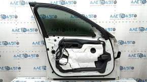 Дверь в сборе передняя левая BMW 5 F10 11-16 keyless, ручка с хром, белый 300