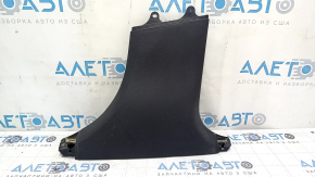 Ornamente montan central negru pentru Mercedes Clasa C W205 15-21, zgârieturi