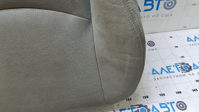 Обшивка подушки пассажирского сиденья Toyota Prius 30 10-15 кожа серая, перфорация, подогрев, замята, под чистку