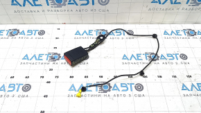 Încuietoare centură de siguranță pasager Infiniti QX30 17-19, neagră, cu senzor