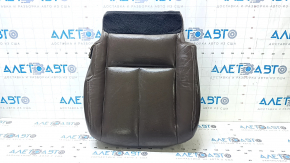 Tapițerie pernă scaun șofer Nissan Murano z52 15-24, piele maro, perforată, încălzită, încrețită