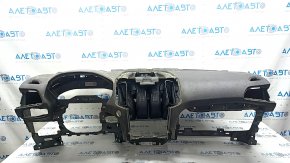 Panou frontal Torpedo cu AIRBAG Ford Edge 15-18 negru start-stop, pentru curățare chimică, suport defect