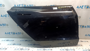 Дверь голая задняя правая Tesla Model 3 18-20 черный PBSB, сколы, царапины на кромке
