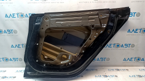 Дверь голая задняя правая Tesla Model 3 18-20 черный PBSB, сколы, царапины на кромке