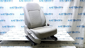 Пассажирское сиденье VW Passat b8 16-19 USA без airbag, механическое, ткань серая, под химчистку