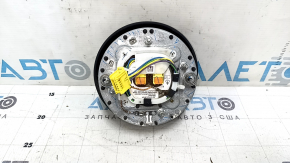 Подушка безопасности airbag в руль водительская Mercedes C-class W205 19-21 черная, ржавый пиропатрон, контакт с водой