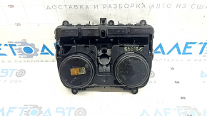 Подстаканники центральной консоли BMW 5 F10 11-16 с накладкой под дерево, царапины