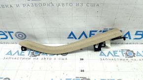 Накладка центральной консоли боковая верхняя левая BMW 5 F10 11-16 кожа Dakota бежевая Venetobeige