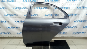 Дверь голая задняя левая Mercedes C-class W205 15-18 алюминий, графит 992, в клее