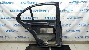 Дверь голая задняя левая Mercedes C-class W205 15-18 алюминий, графит 992, в клее