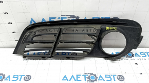 Нижняя решетка переднего бампера правая BMW 5 F10 14-16 открытая под ПТФ, Base, песок