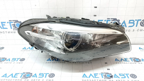 Фара передняя правая в сборе BMW 5 F10 14-16 ксенон, под полировку, тычки
