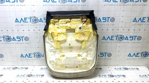 Обшивка подушки пассажирского сиденья Infiniti QX30 17-20 кожа бежевая, с подогревом, замята, царапины, под чистку