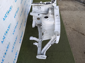 Четверть передняя левая Hyundai Tucson 22-24 1.6T HEV Korea, отпилена, белая