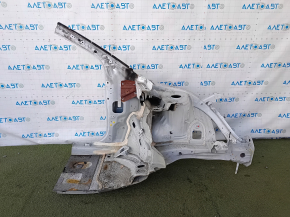 Четверть передняя левая Hyundai Tucson 22-24 1.6T HEV Korea, отпилена, белая