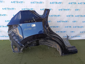 Четверть крыло задняя правая Mazda CX-5 17-24 отпилена, синяя