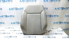 Tapițerie spătar scaun pasager VW Atlas 18 - piele, gri, perforată, încălzită, curățabilă