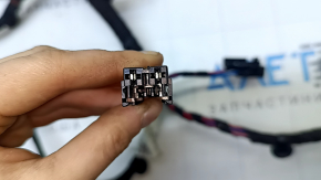 Tetieră scaun șofer VW CC 08-17 piele neagră
