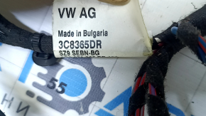 Tetieră scaun șofer VW CC 08-17 piele neagră